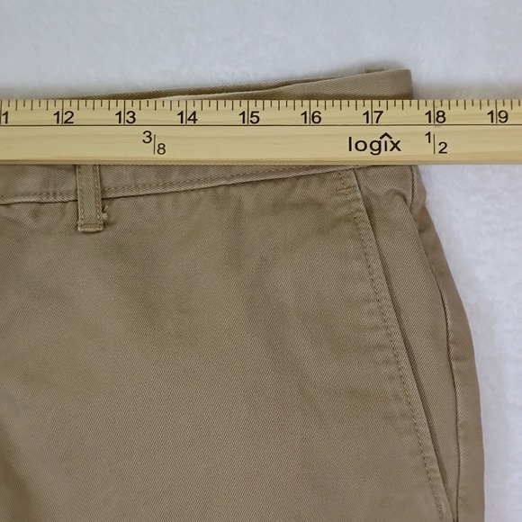 J Crew Broken In 770 Chinos Khaki Straight Leg Mens W34 L34 Cotton Pants - Picture 4 of 12
